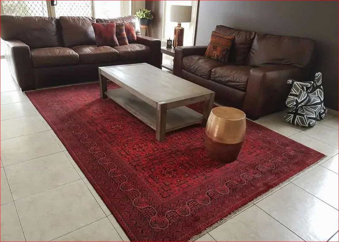 استفاده از فرش قرمز ایرانی در دکوراسیون