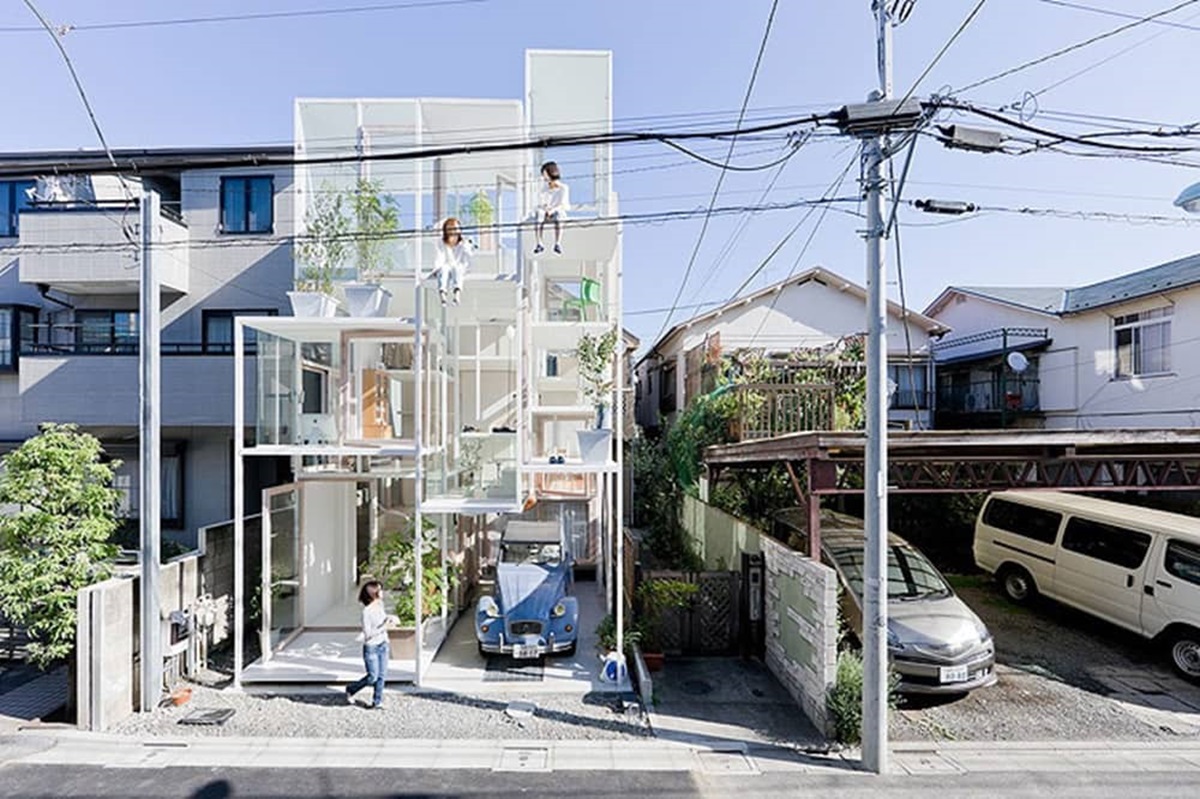 دکوراسیون شفاف‌ترین خانه دنیا در ژاپن + عکس