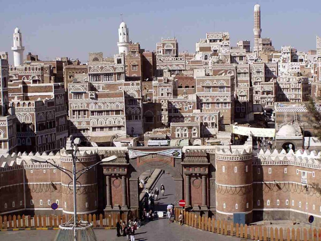معماری شهر صنعای یمن