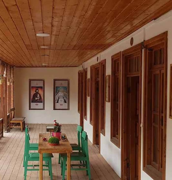 معماری اصیل خانه میرزا کوچک خان جنگلی