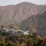 معماری رویایی هتل شناور بر فراز جنگل‌های بامبو