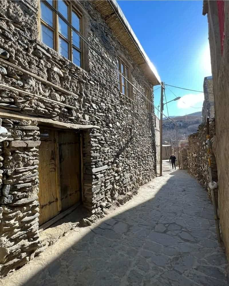 معماری روستای ورکانه