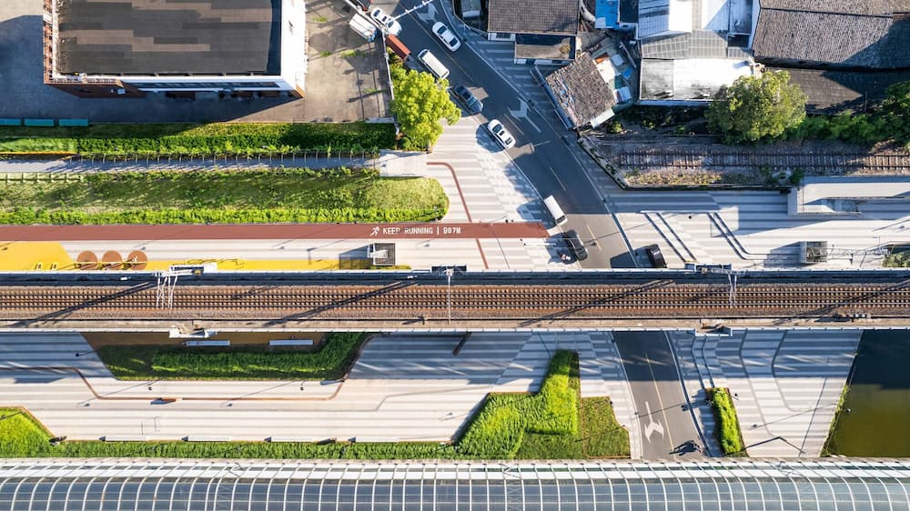 استفاده مناسب از فضای Wuxiang 987 High Line Park