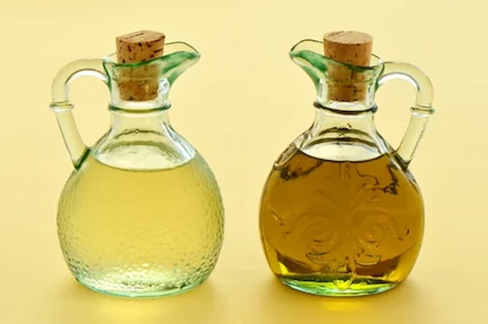 روغن زیتون و سرکه