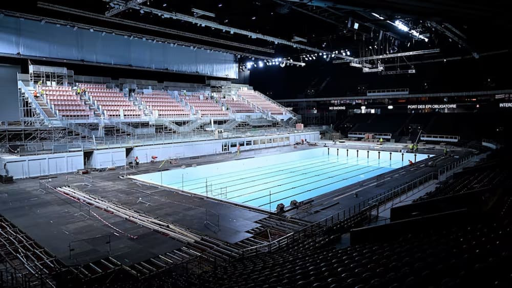 ورزشگاه Paris La Défense Arena برای شنا و واترپولو