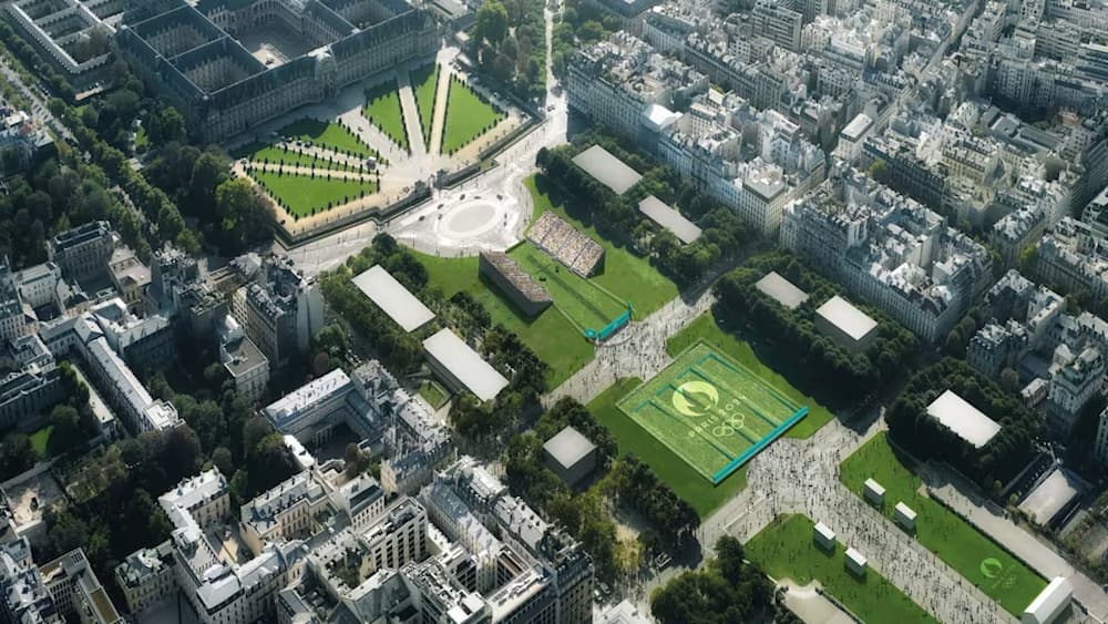 باغ Esplanade des Invalides در قلب پاریس